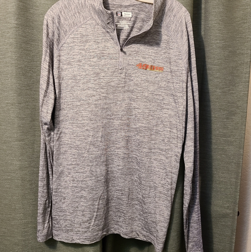 Men's 1/4 Zip Pullover San Francisco 49ers